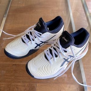 ASICS Court Ff 2 Tennis Shoes Women Sz 7 (240 cm) Mint Hard Court